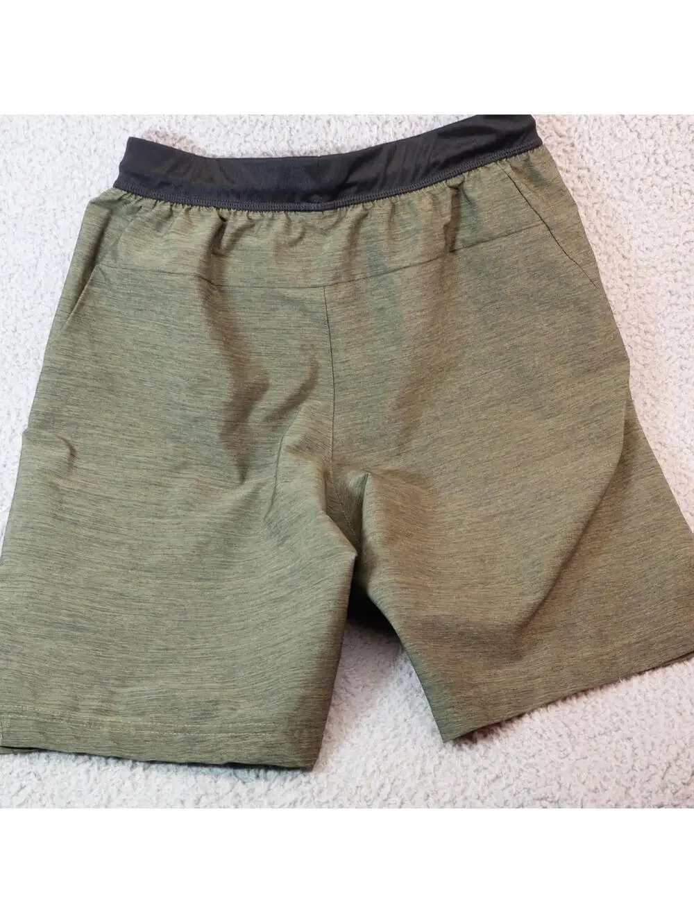 Adidas Woven Shorts Mens Small Green Lightweight Stretch